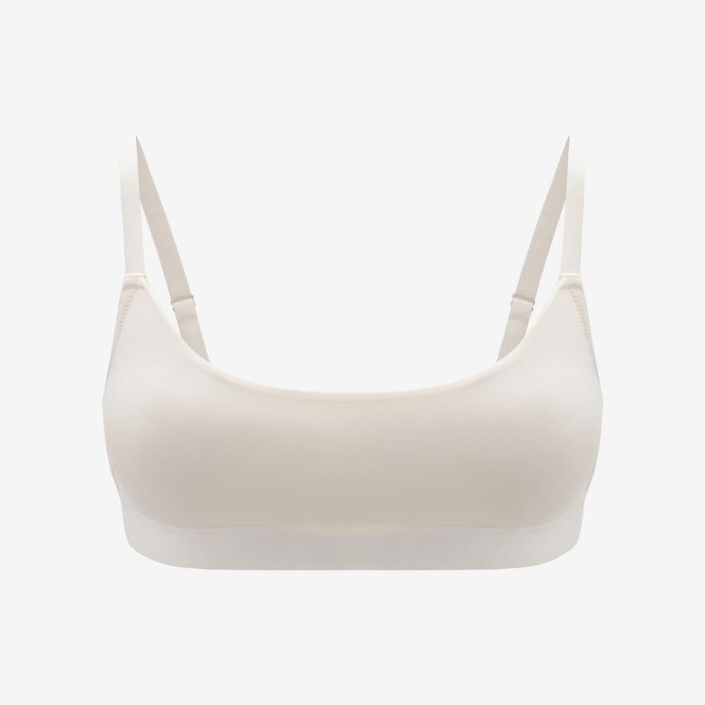 ThirdLove Organic Cloud Cotton Scoop Bralette Size XS sea-salt